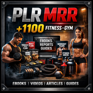 1100+ Done-for-You Fitness & Gym Assets – Full PLR & MRR Rights