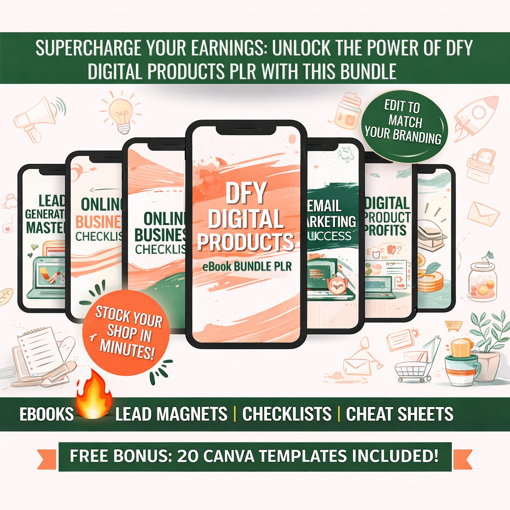 Done-For-You Digital eBook Bundle with Full PLR Rights